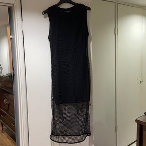 Black Fish Net Dress